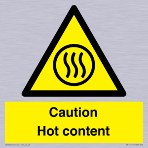 Caution Hot content